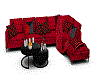 Red n Black Couch