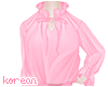🌙 pink blouse
