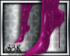 [S3K]Lace-up Boots Pnk