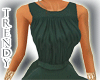 TY|Green mini dress