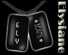 {E} Ely Beans Tags