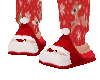 Girls Santa Slippers