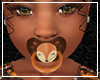 Kids Fall Fox Pacifier