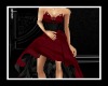 Black Red Long Dress