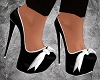 Black-White Heels