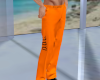 Orange Prison Pants