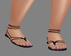 !R! Aliya Sandals Purple