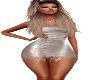 Cocktail Silver Dress