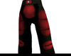 Red armor pants