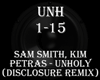 Unholy- Disclosure Remix