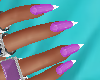 Nails violet