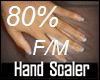 80% HAND SLIM F/M