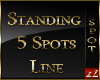 zZ 5 Standing Spot Line