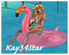 Pool Flamingo Floatie