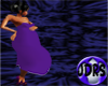 purple preg dress