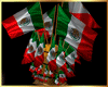 Mexican Flags Stand