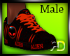 Alien Red  Shoe