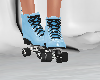 EM Blue Roller Skates
