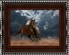 Country Framed Horses