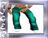 Pantalon verde muscule 