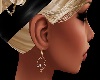 Gold Teardrop Earring~