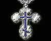 Silver Orthodox Cross F