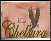 Pecho Aguila Tattoo