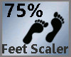 Feet Scaler 75% M