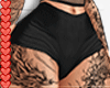 Black Shorts + Tattoo L