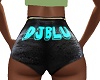 Custom DJBLU Shorts