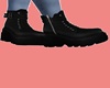 cute black boots