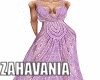 Z- Aicha Purple Gown