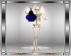 Skeleton w/ Blue Light