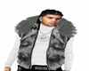 Luxx Smoke Fur Vest