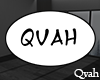 Qvah Sticker