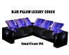 Blue Pillow Luxury Couch