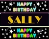 Sally Birthday Rocket