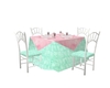 Guest Table Pink n Mint