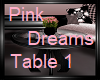 Pink Dreams Table 1