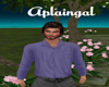 Purple Tucked Shirt