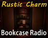 *T Rustic Bookcase Radio