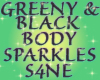 GRNY & BLCK BODY SPARKLE