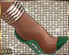 MK Riana Green Heels