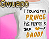//Kid Daddy is my Prince