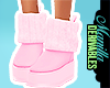 ! Pink Snow Booties