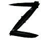 black letter Z