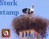 stork stamp