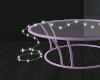 ² Plum Lit Table