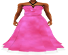 Pink Cowl Dress
