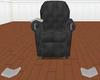 =+black reading chair+=